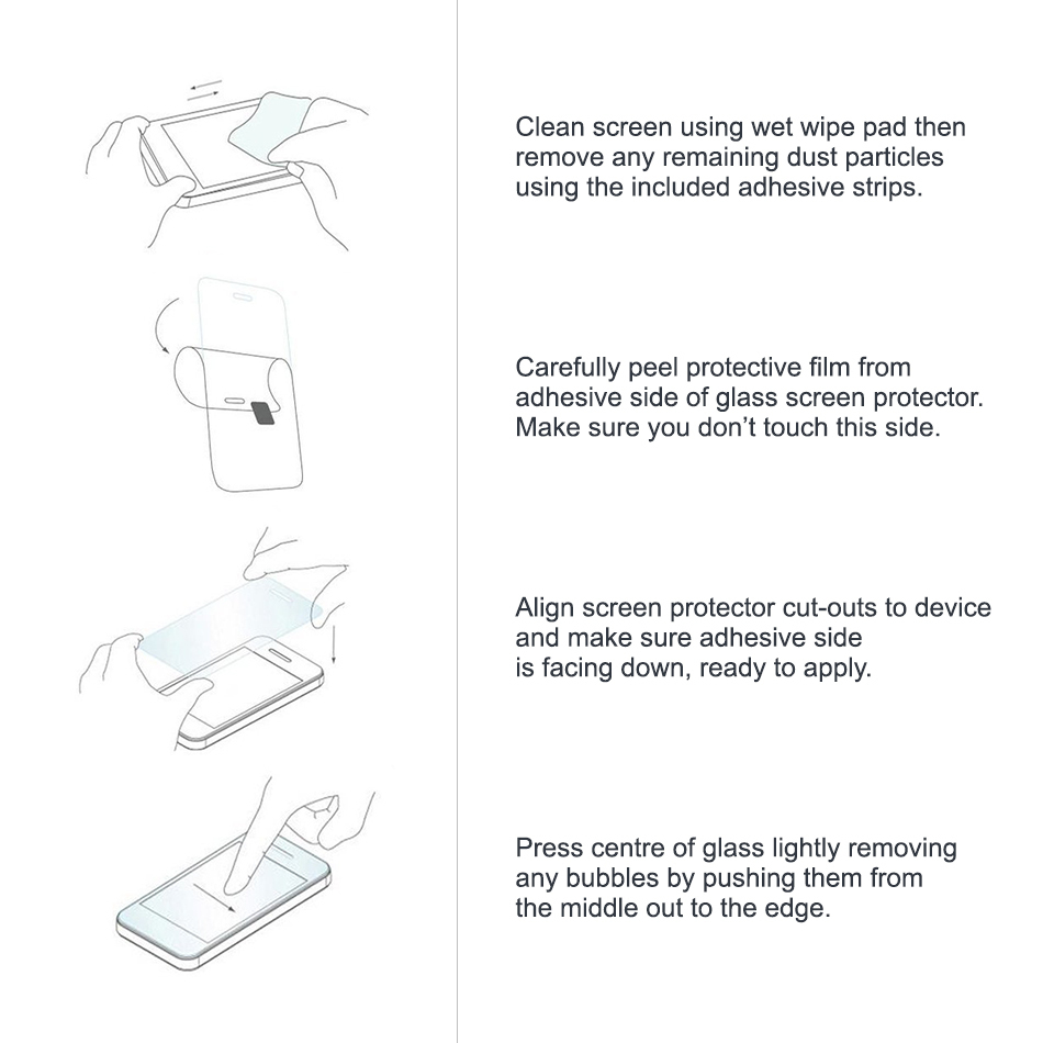 9H Tempered Glass Screen Protector for HTC U12+